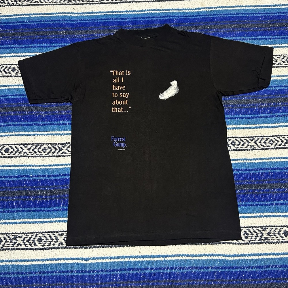 Vintage 1990s Forrest Gump That Is All I Have To Say About That Promo T-Shirt L